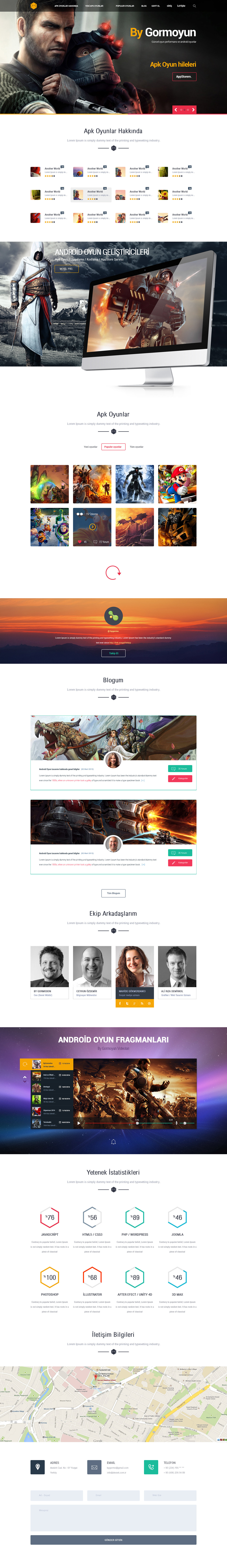Blog creative forum game game store template Games Gaming market online game options Steam store