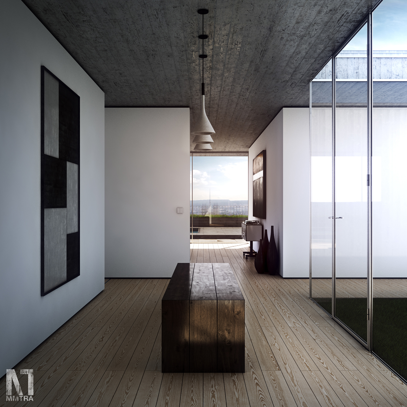 Adobe Portfolio penthouse 3D Render 3d render MMTRA