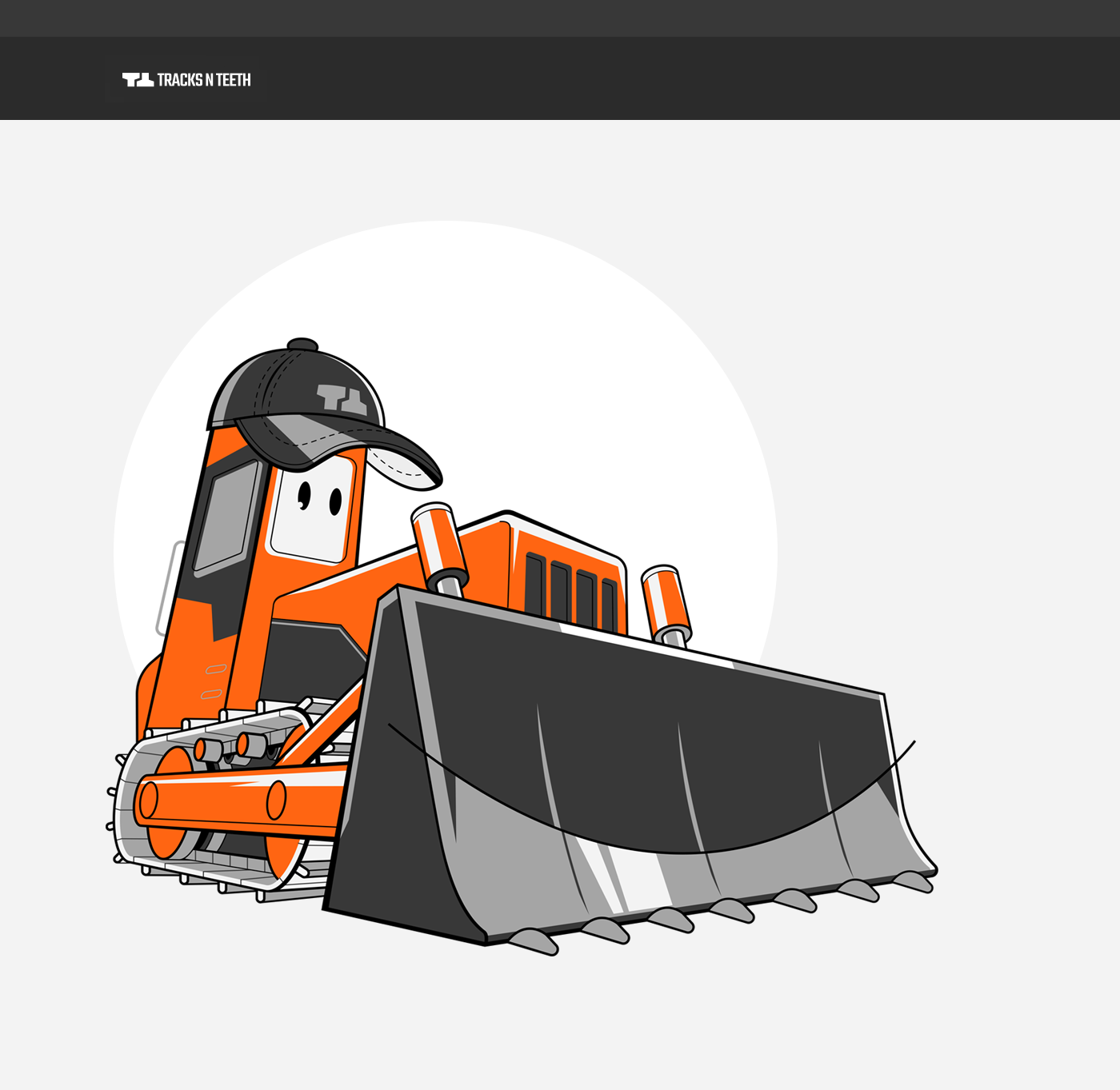 bulldozer dozer Character Mascot vector vectorart Truck dump truck