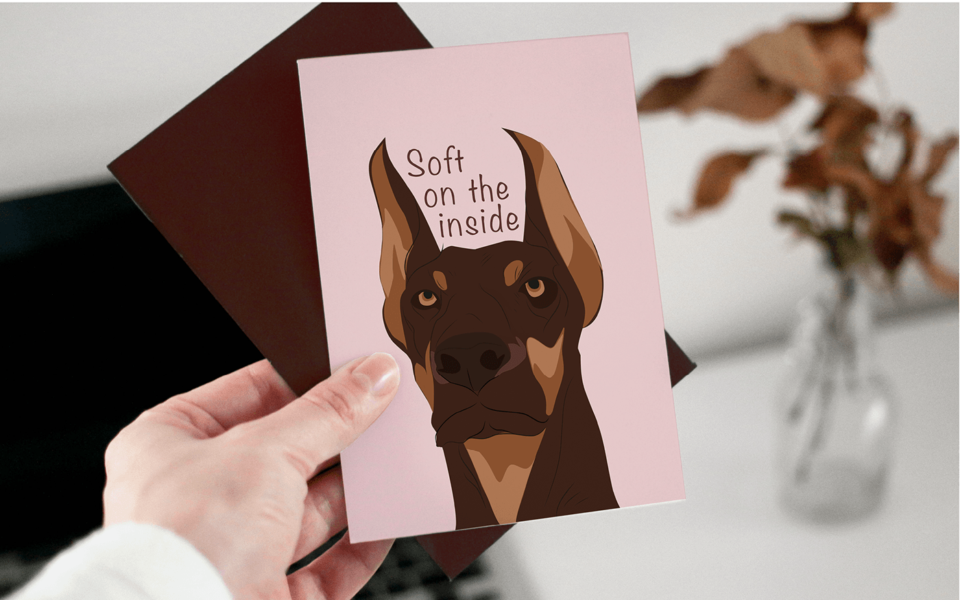 animals animal illustration Cards design card postcard