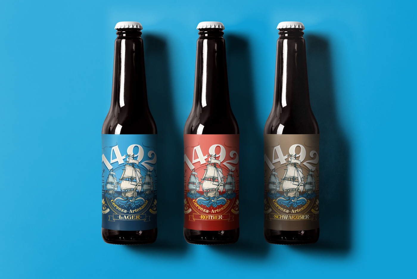 Label craft beer america Sailor sea ship Ecuador telmo cuenca