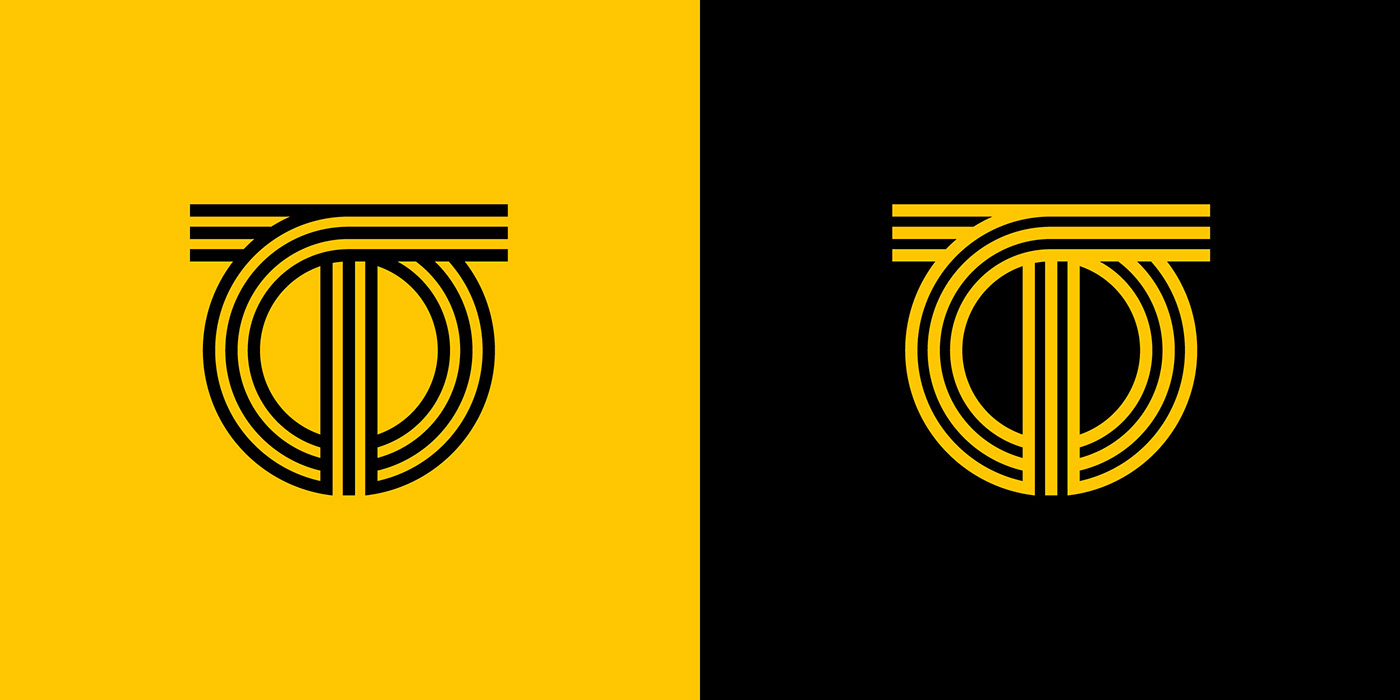 Traid d'Olympe monogram design