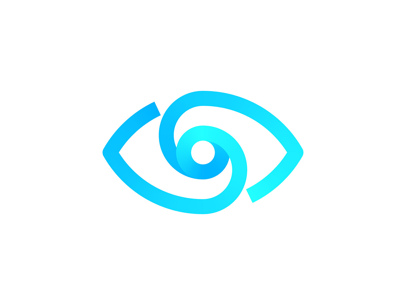 eyes eye Eye Logo cure medical Modern Logo branding  eye cure+ eye logos  Healthcare sector 
