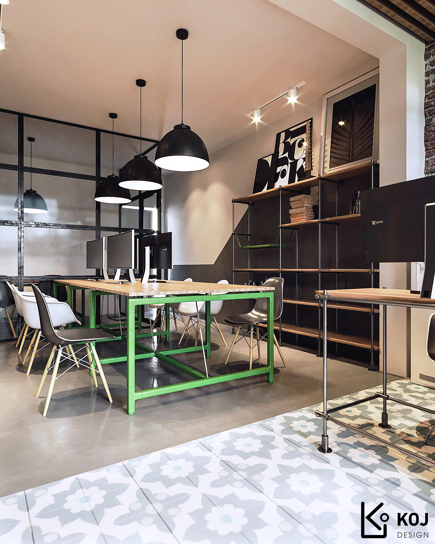 Office Interior architecture construction house apartment