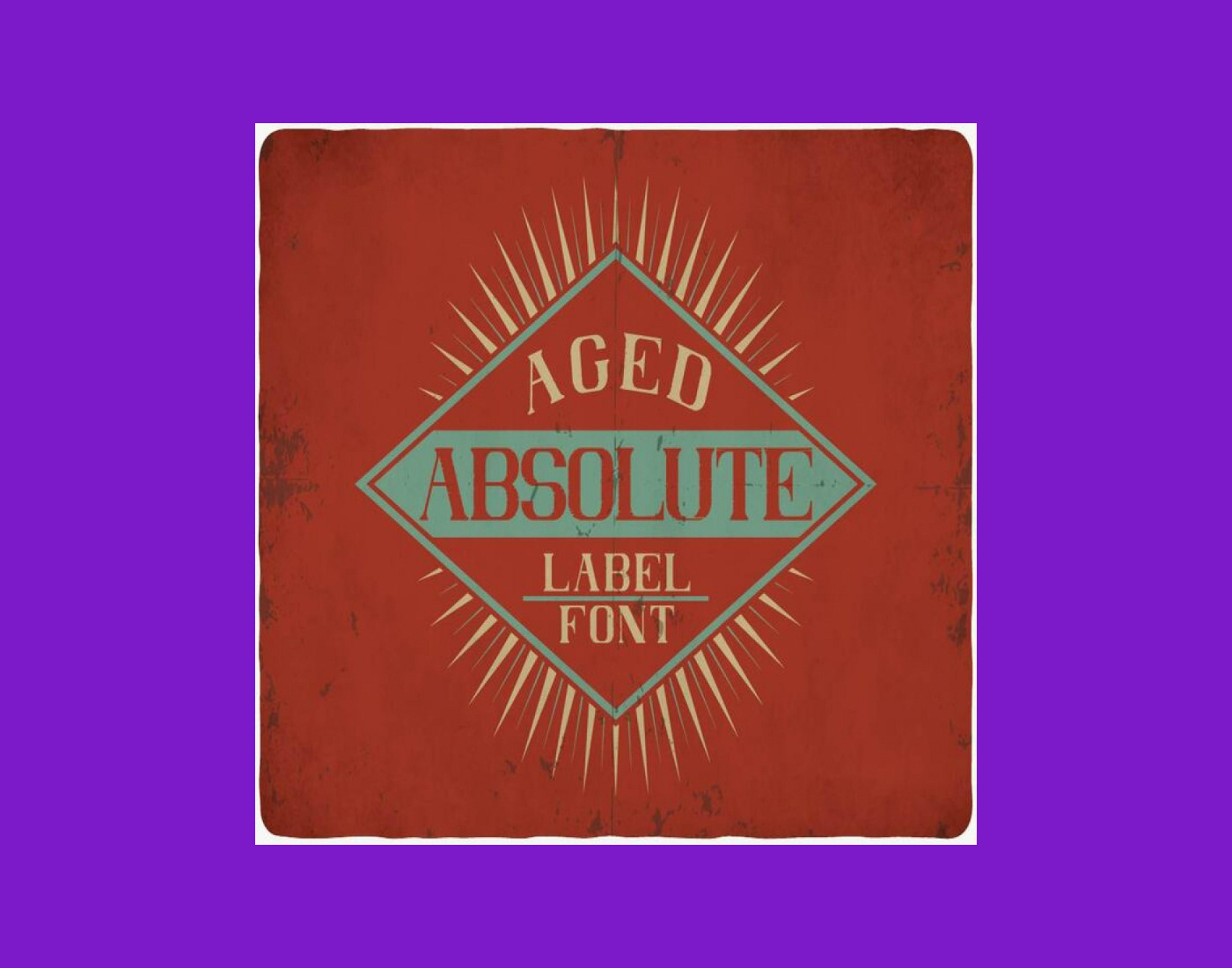 absolute Typeface vintage