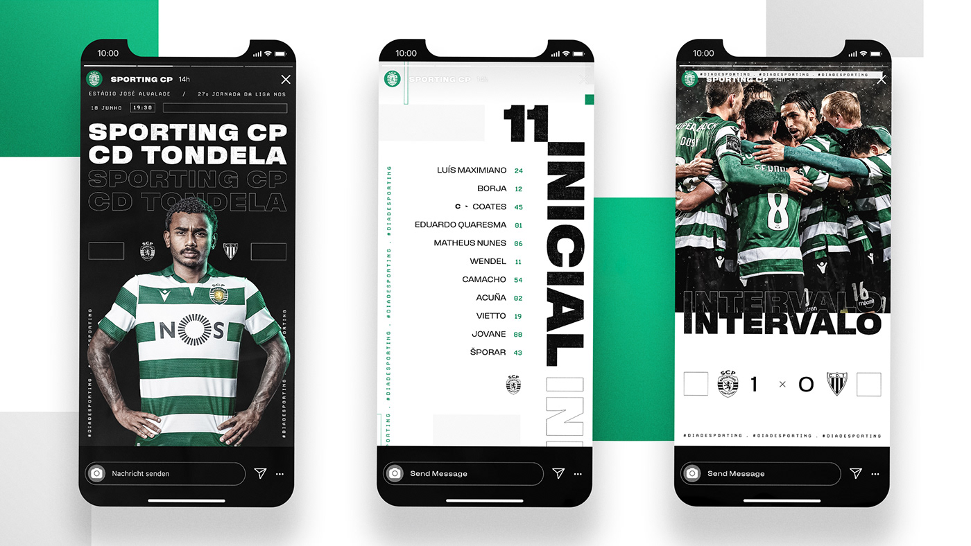 branding  graphic design  photoshop soccer social media Sporting CP sports Sports Branding templates twitter