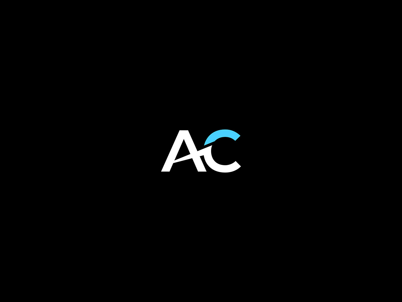 AC Logo minimalist logo modern