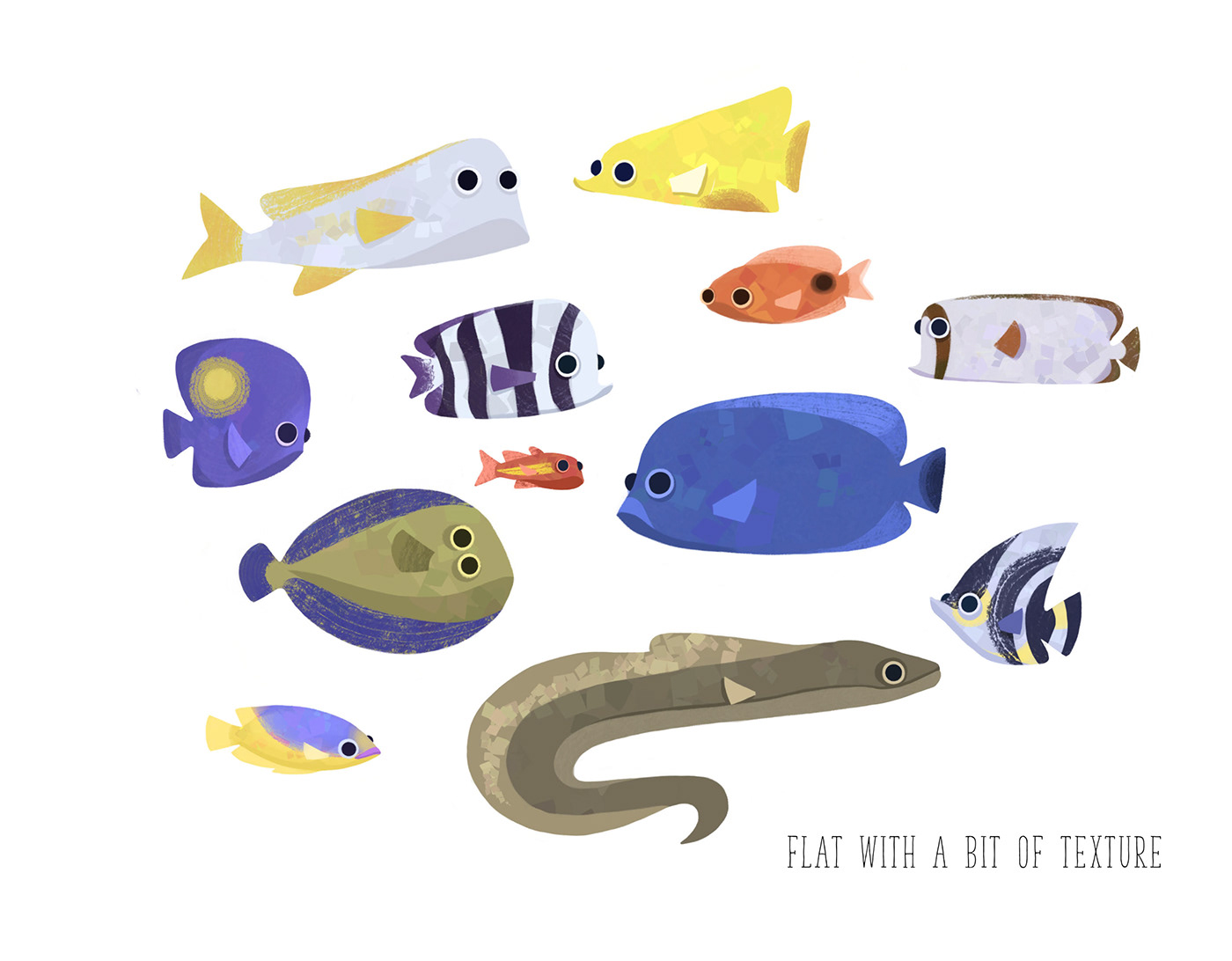 design Drawing  fish ILLUSTRATION  Ocean sea sketchbook