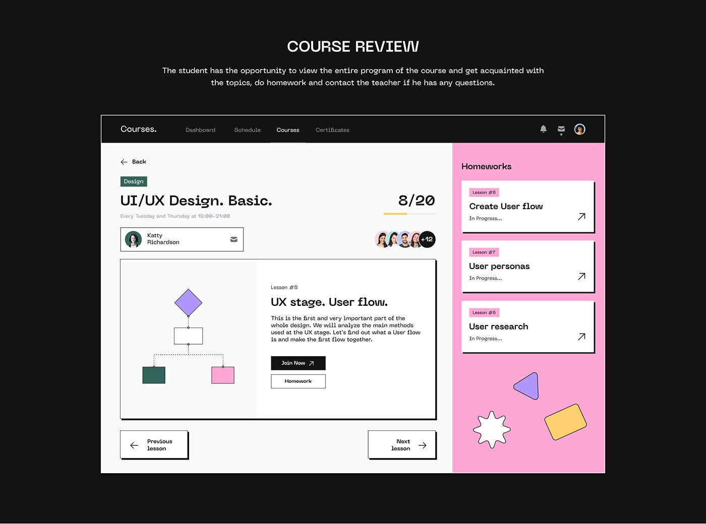 app design brand identity courses design Eductation Interface landing page Logo Design UI/UX Web Design 