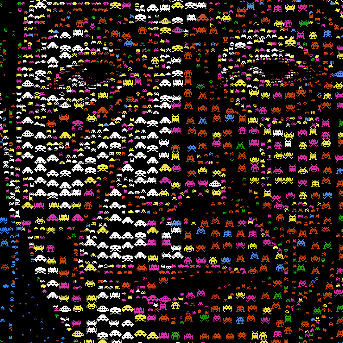 portrait digital illustration photomosaic computer history visual design cyber culture bill gates Sir Clive Sinclair mark zuckerberg robotics Cynthia Breazeal Grace Hopper Tomohiro Nishikado