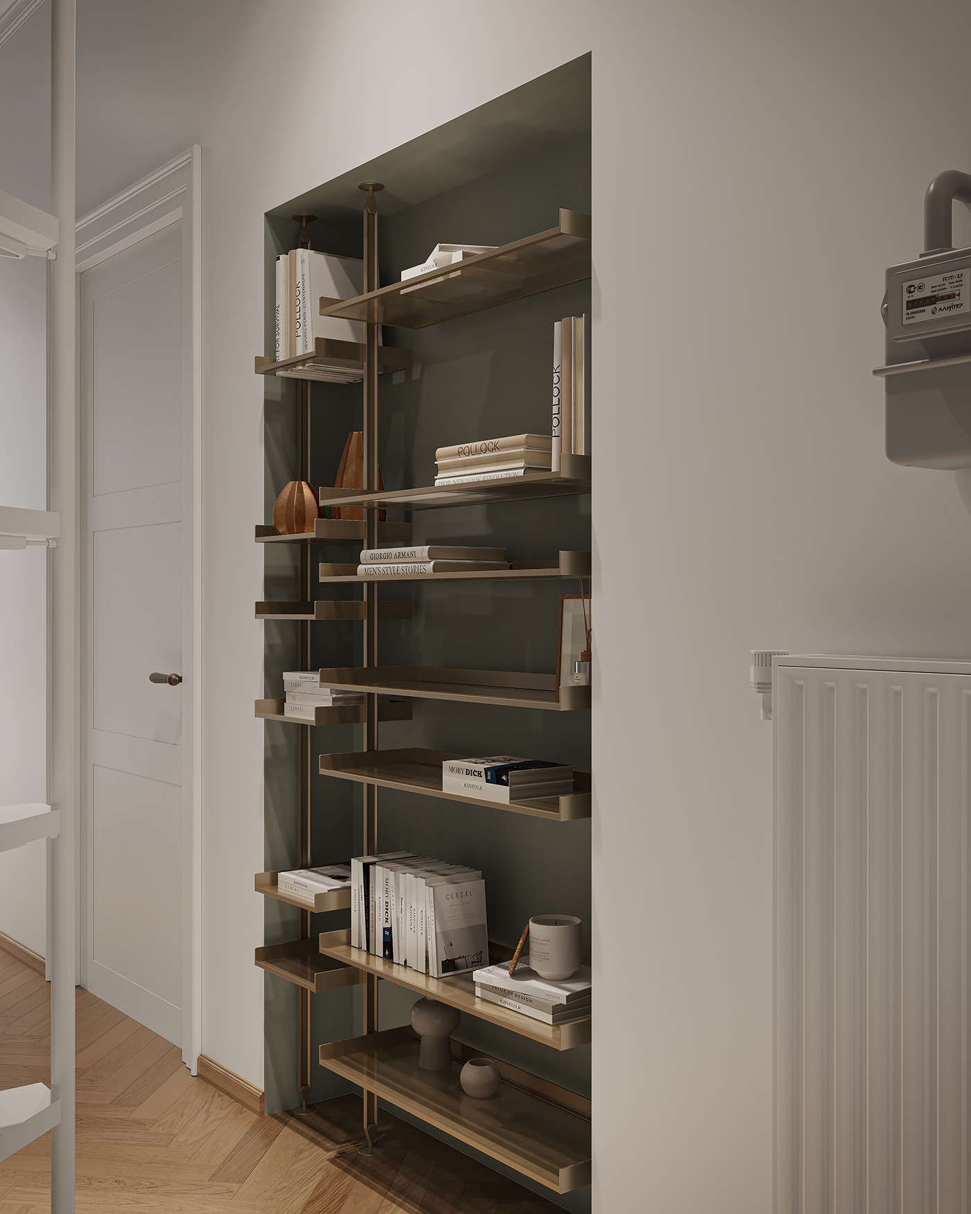 bedroom design corridor design visualization Render modern 3ds max CGI interior design  architecture corona