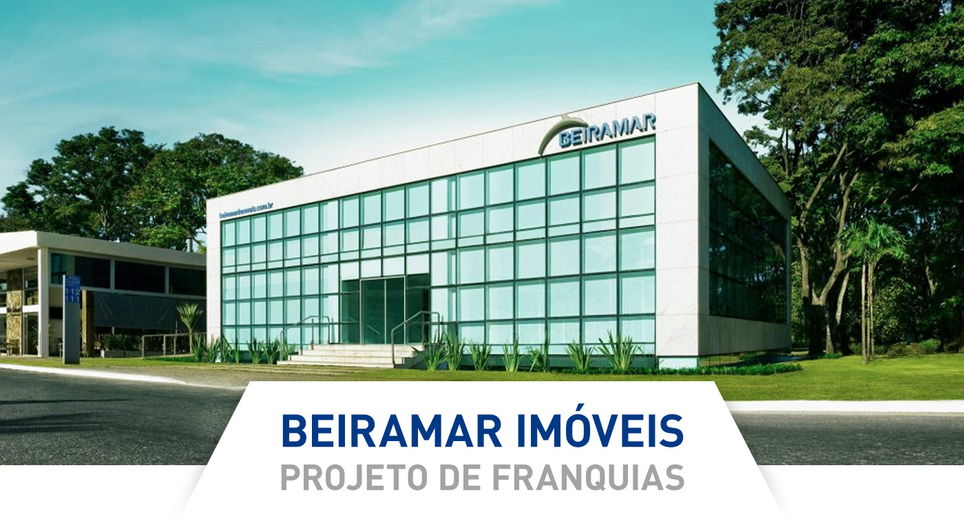 real estate Powerpoint Office franchise presentation Keynote blue Brazil business model icons