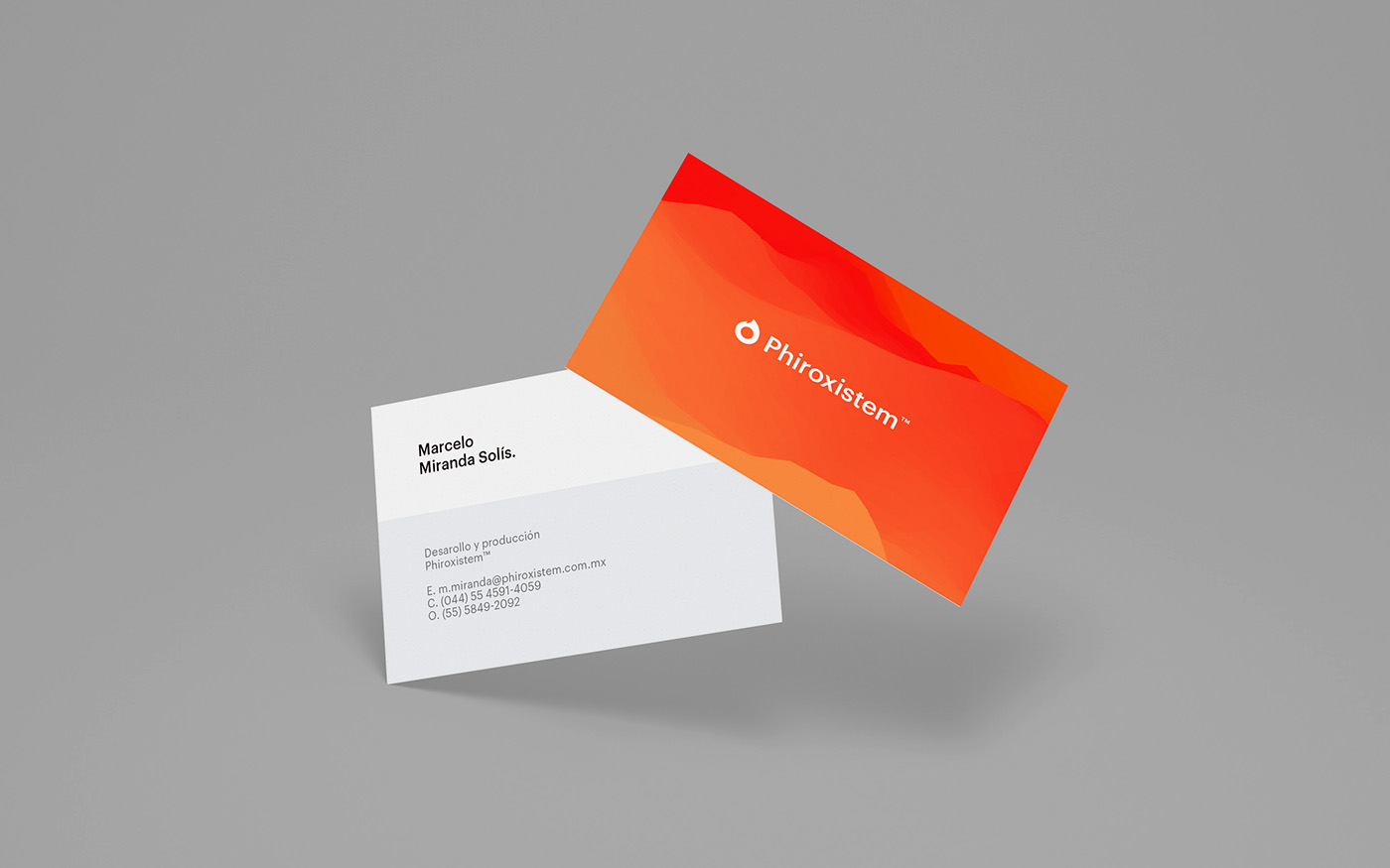 Corporate Identity Identity System fire Logotype orange minimal clean simple energy minimalist