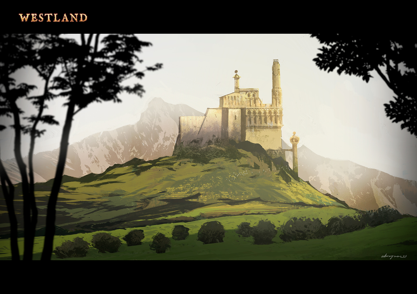 concept art indie videogame Unity2D adventure Landscape wild creatures android