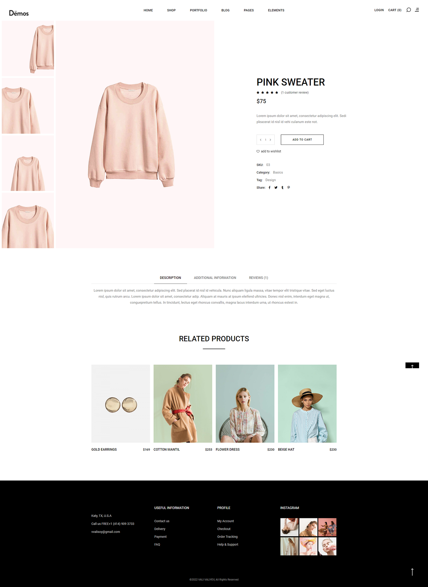 Web Design  woman clothes wordpress wordpress web design Wordpress Website