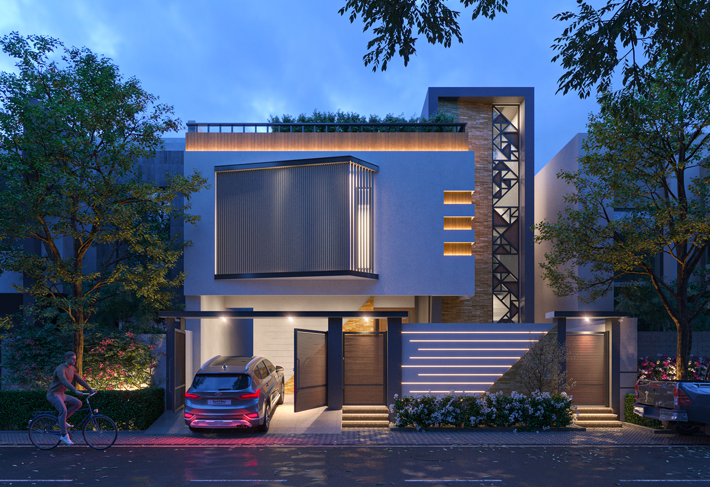 architectural design architecture Modern Design modern homes Angles house visualization Tanzel Amjad team studio3 ushba urooj visual design