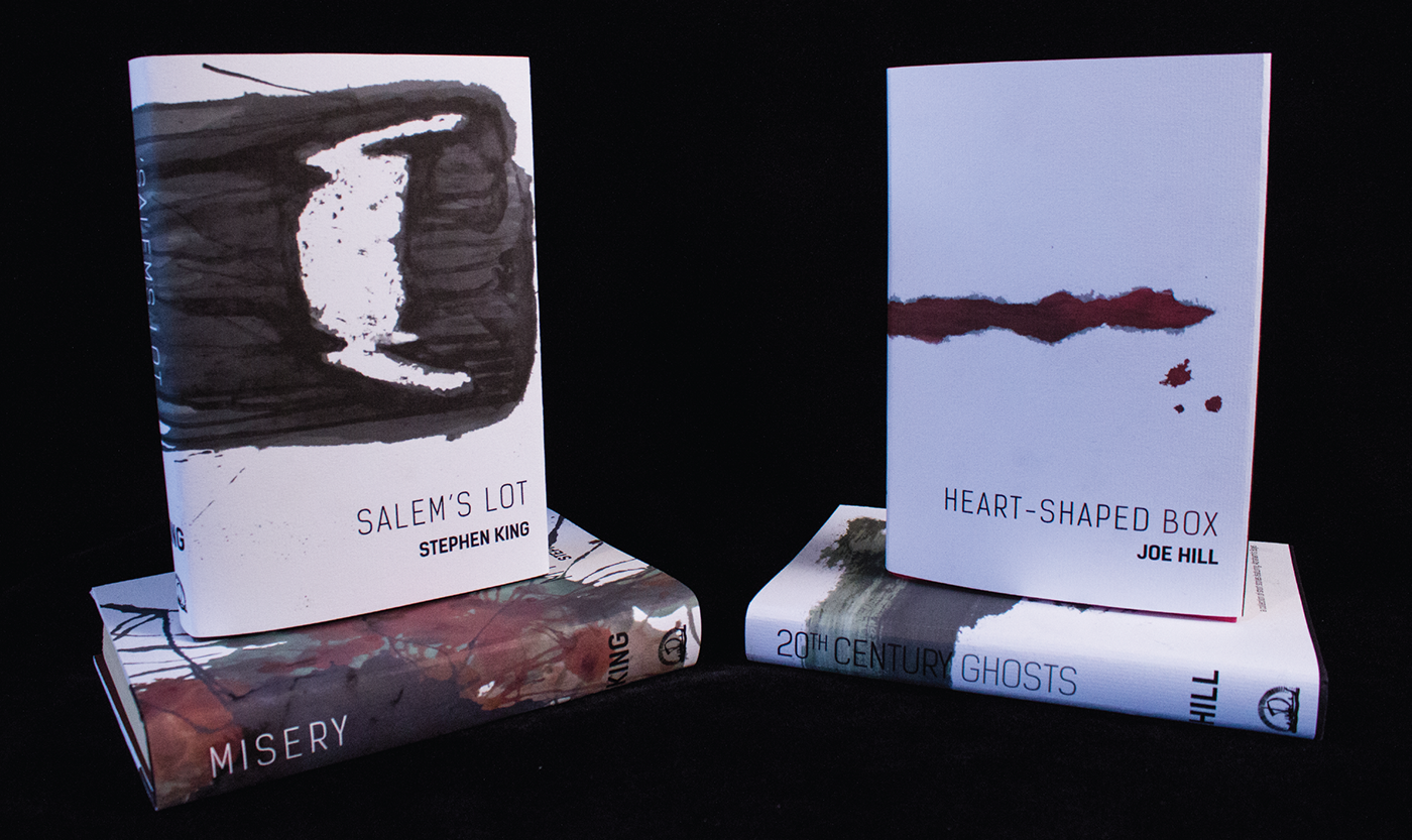 Adobe Portfolio alternative book covers Stephen King Joe Hill ink book covers horror