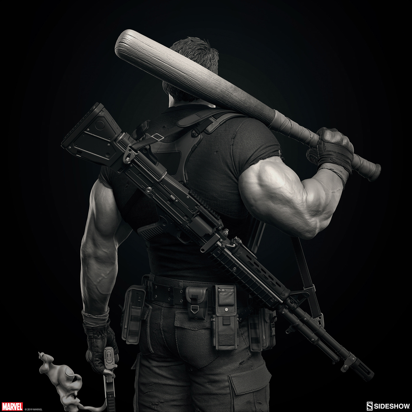 skull evil dark Mad Punish violent army Gun Weapon mercenary