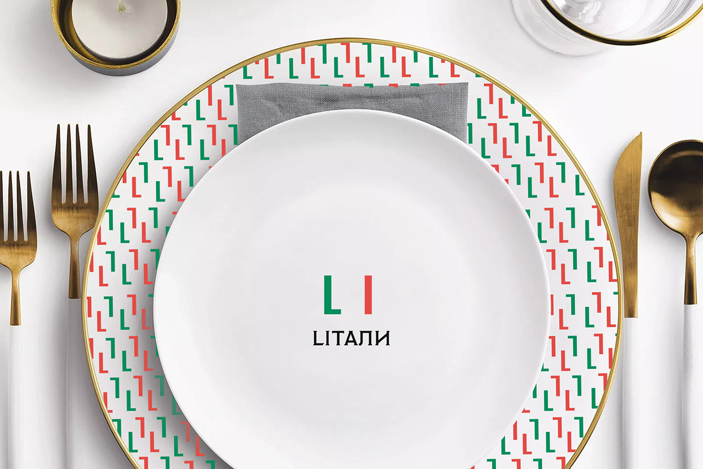 restaurant cafe Food  italian brand logo visual identity Logotype menu