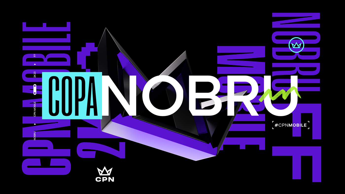 nobru CPN free fire mobile Games esports fluxo motion content COPA NOBRU