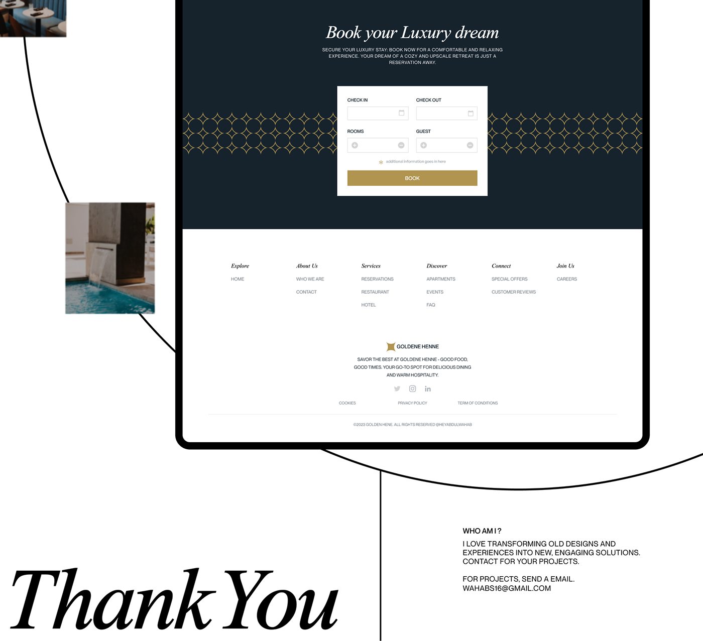 ux UI/UX Figma ui design user interface Web Design  Website restaurant hotel apartment