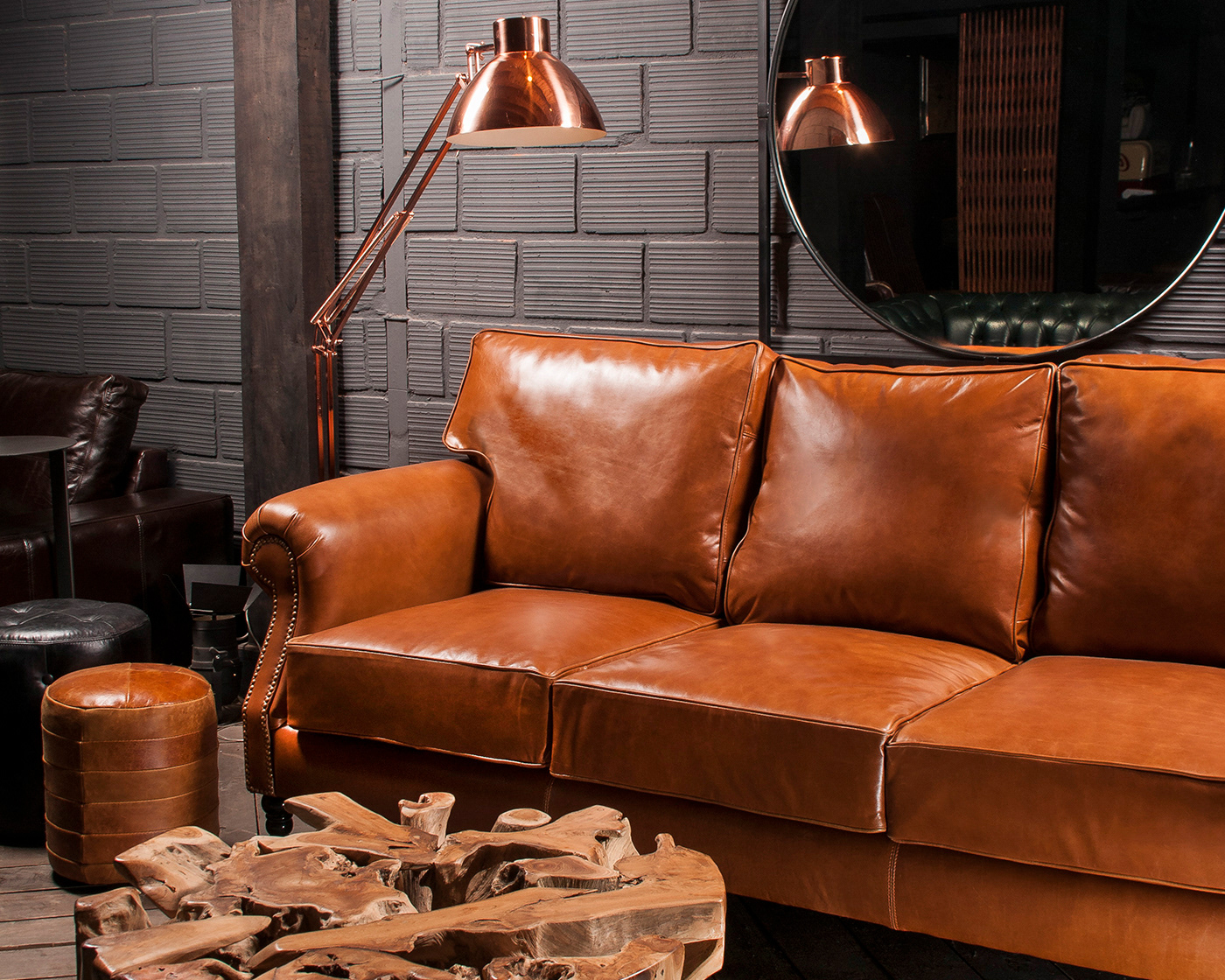sillones Couch armchairs cuero leather leather bag Leather Chair Chester interior design  chesterfield