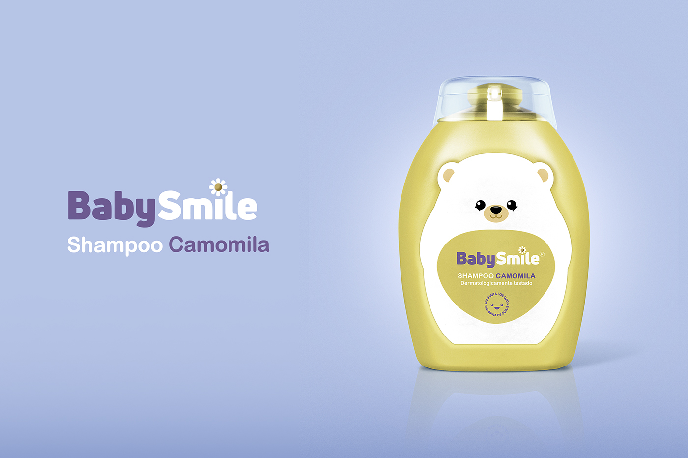 Packaging Label shampoo baby soap bottle bath characterdesign minimalist showergel