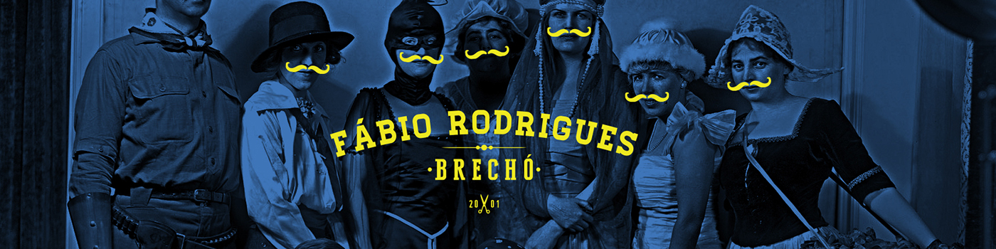 brechó vintage Fábio Rodrigues carimbo brega chique moda alternativa Boneca bigode moda roupa estilo thrift store Clothing