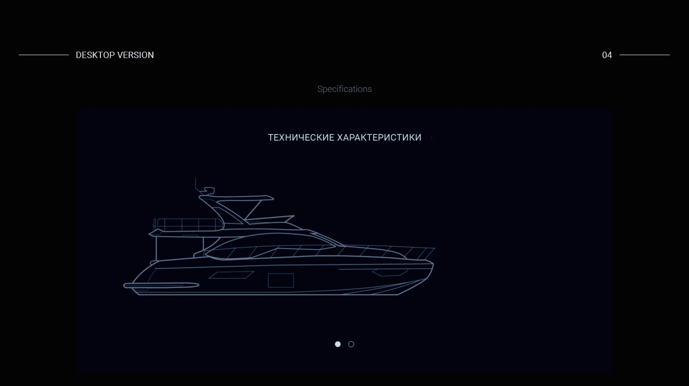 web site Web Design  UI ux Interface landing page presentation promo promo site yacht