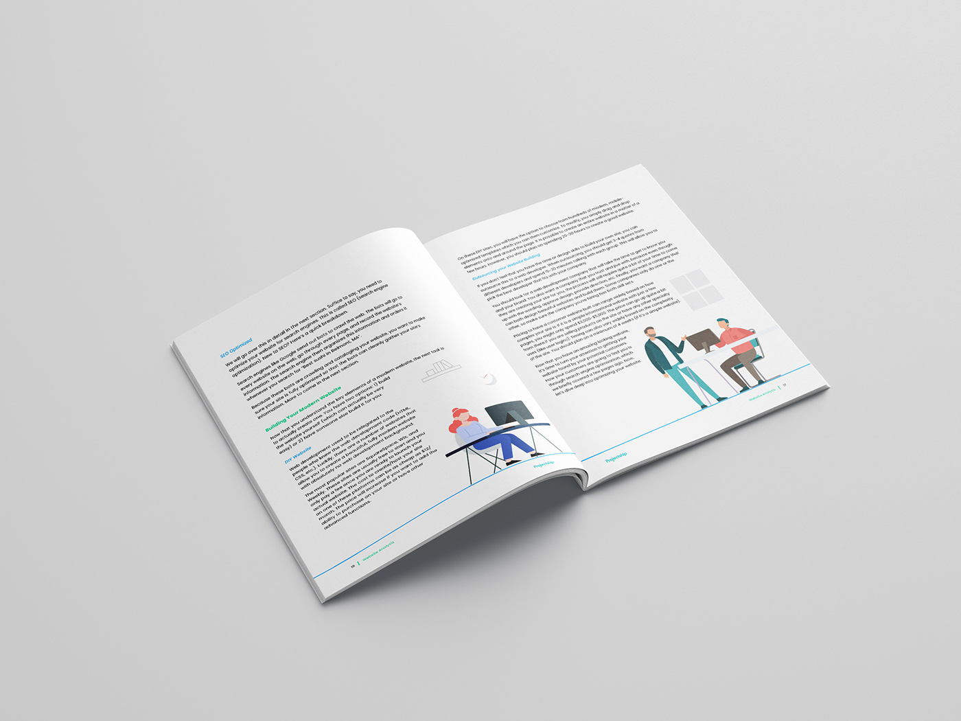 ebook brochure print Layout graphicdesign illustrations Socialmedia Website