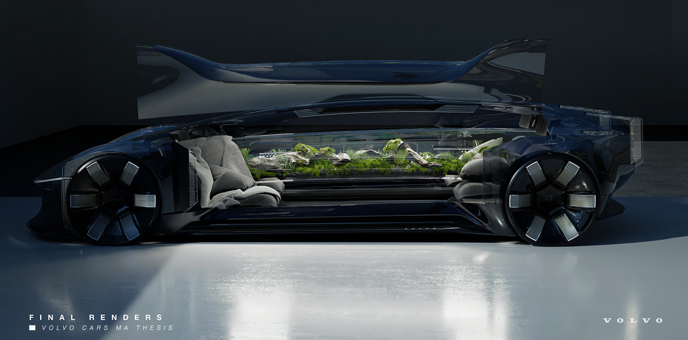blender car CGI design Render sketch Vehicle Volvo