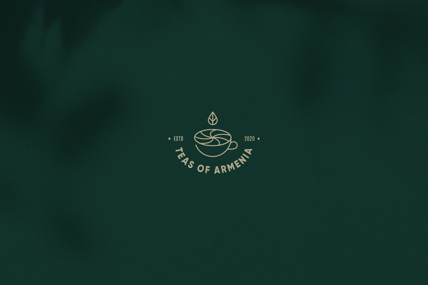 Armenian armenianlogo armeniantea branding  drop green logo pattern tea