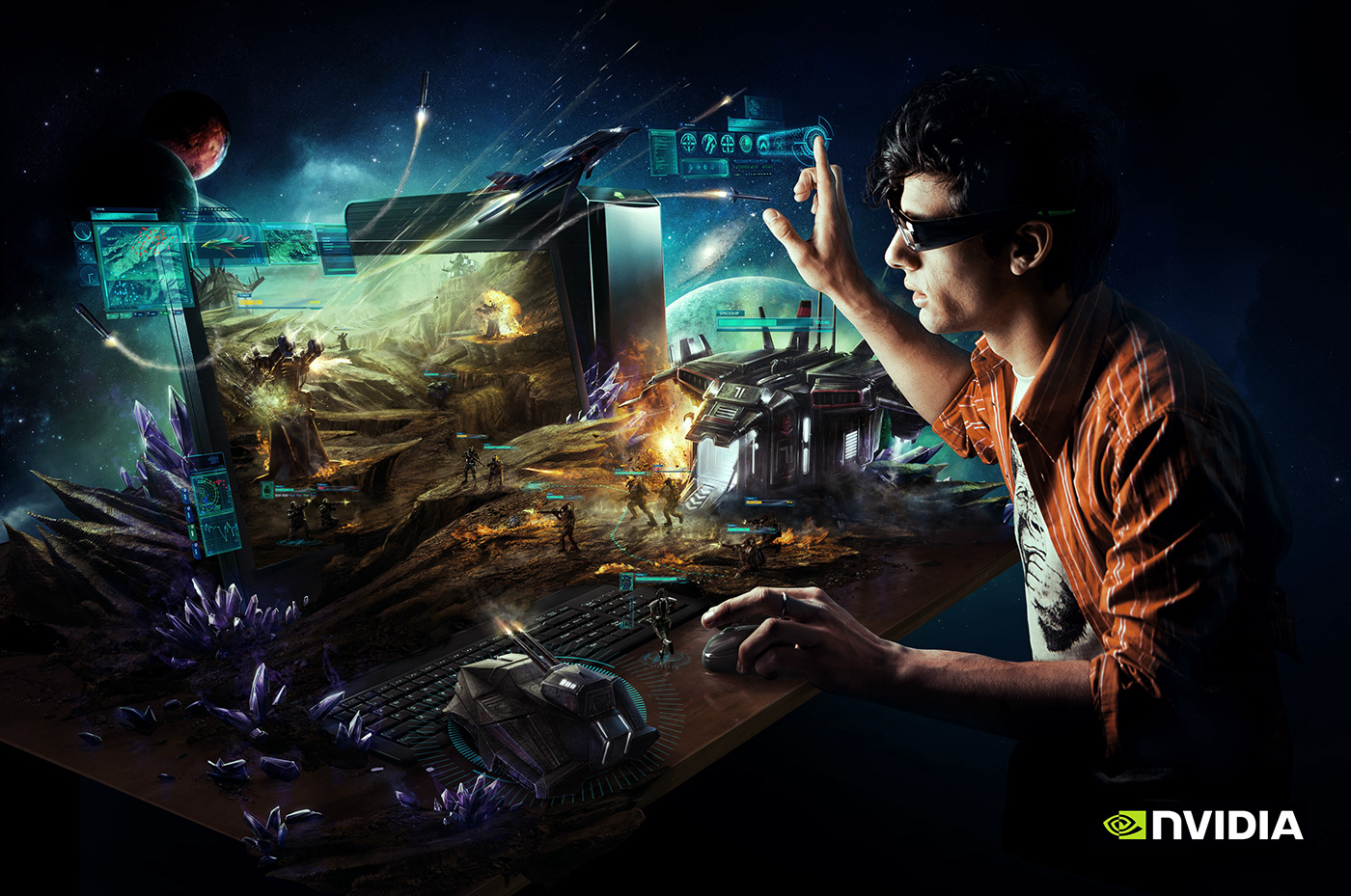 nvidia rts Gaming 3D sci-fi sugarrhyme karol kolodzinski karol kołodziński michal dziekan