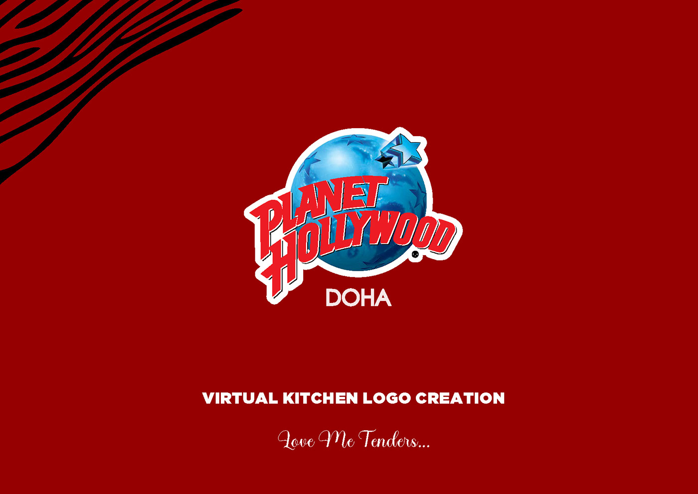 Logo developement Digital Menu illustrations