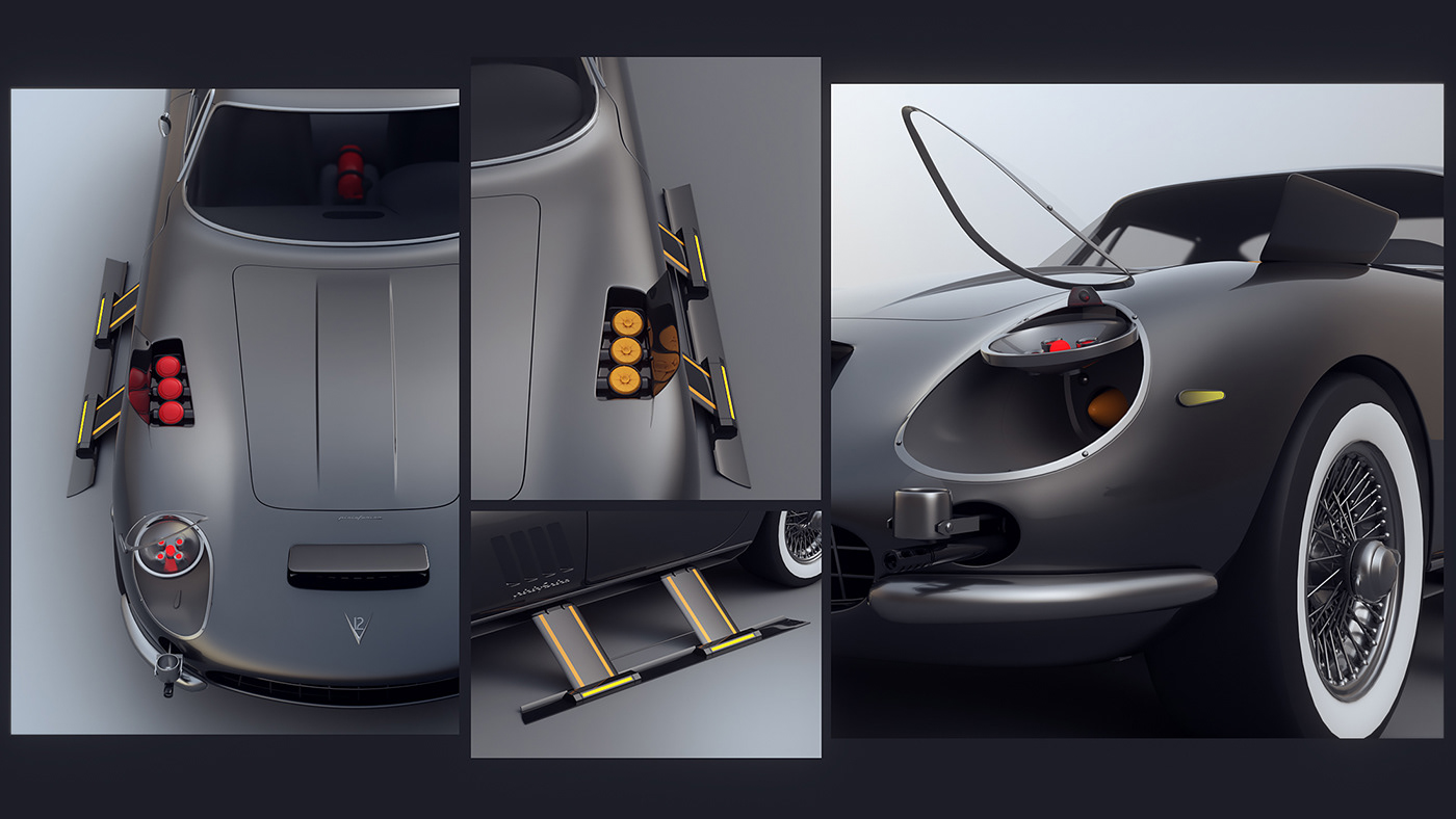 007BOND 3D car concept design gadgets Vehicle