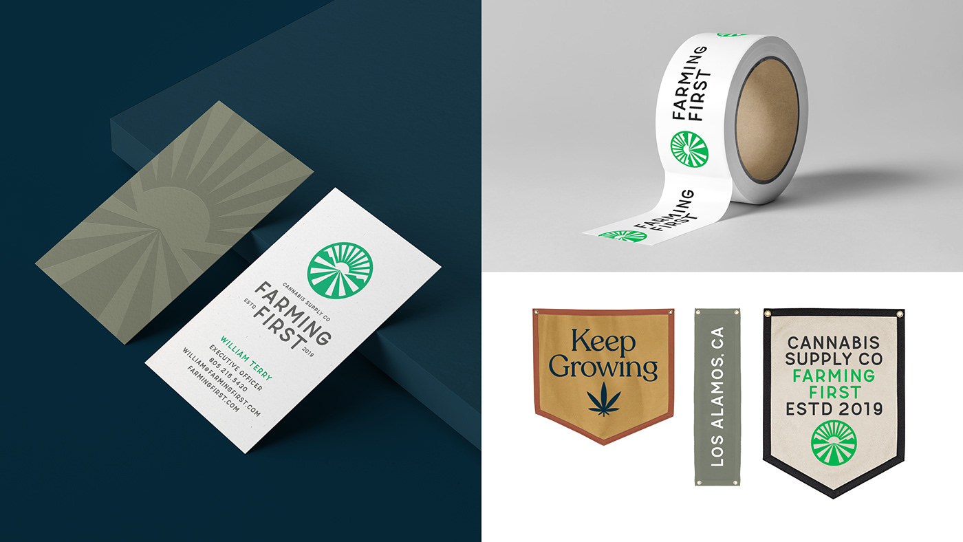 brand identity cannabis Logo Design visual identity Website Design character animation packaging design cannabis logo marijuana farming