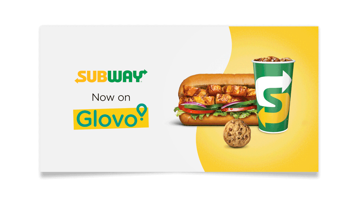 branding  delivery design Food  glovo groceries restaurants Advertising  burger Sushi