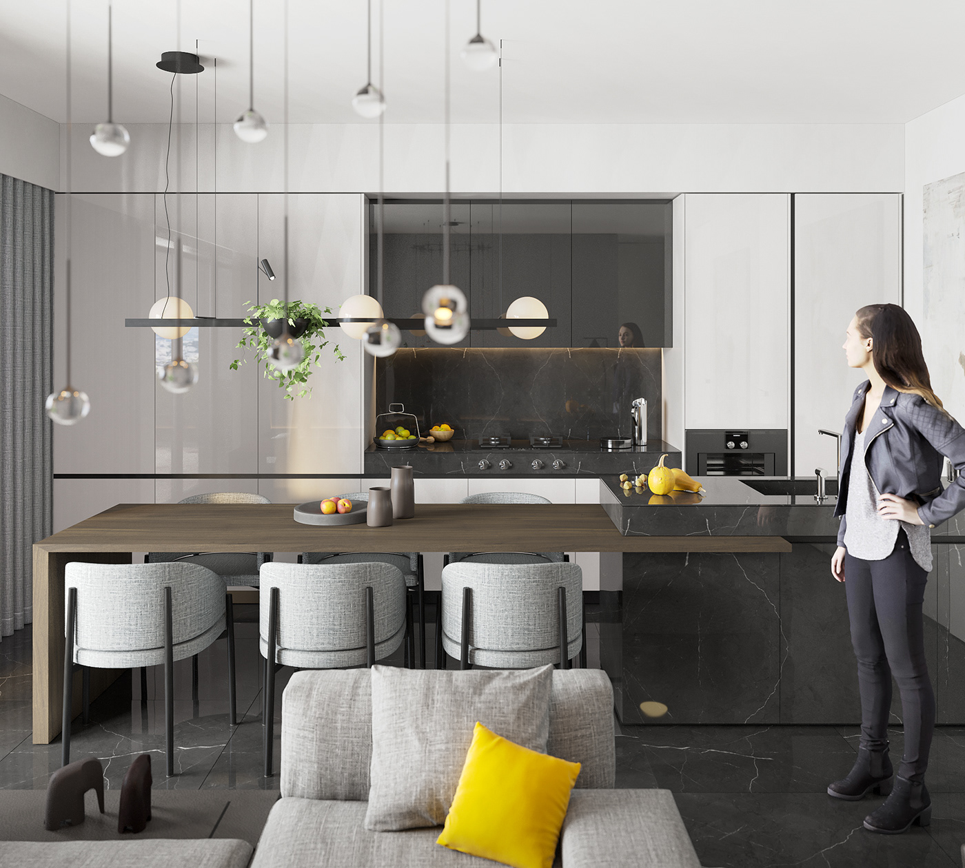 advertisment apartment architecture development graphic design  Interior interior design  luxury minimal residential