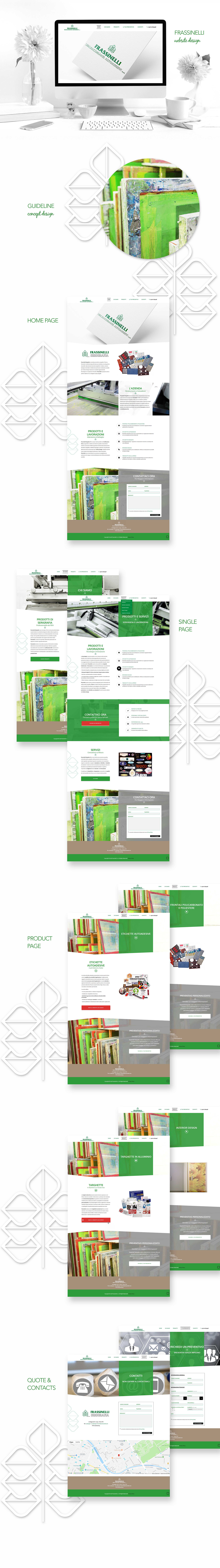 Web Website develop design graphic visual communication creative art direction  interactive