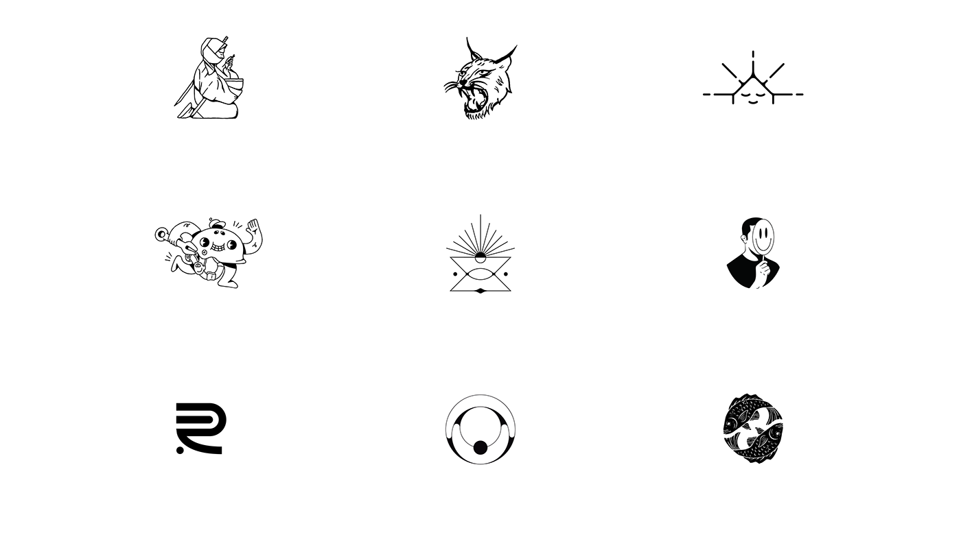 Icon isotipo isotype logo logofolio mark monogram pictogram pictograma symbol