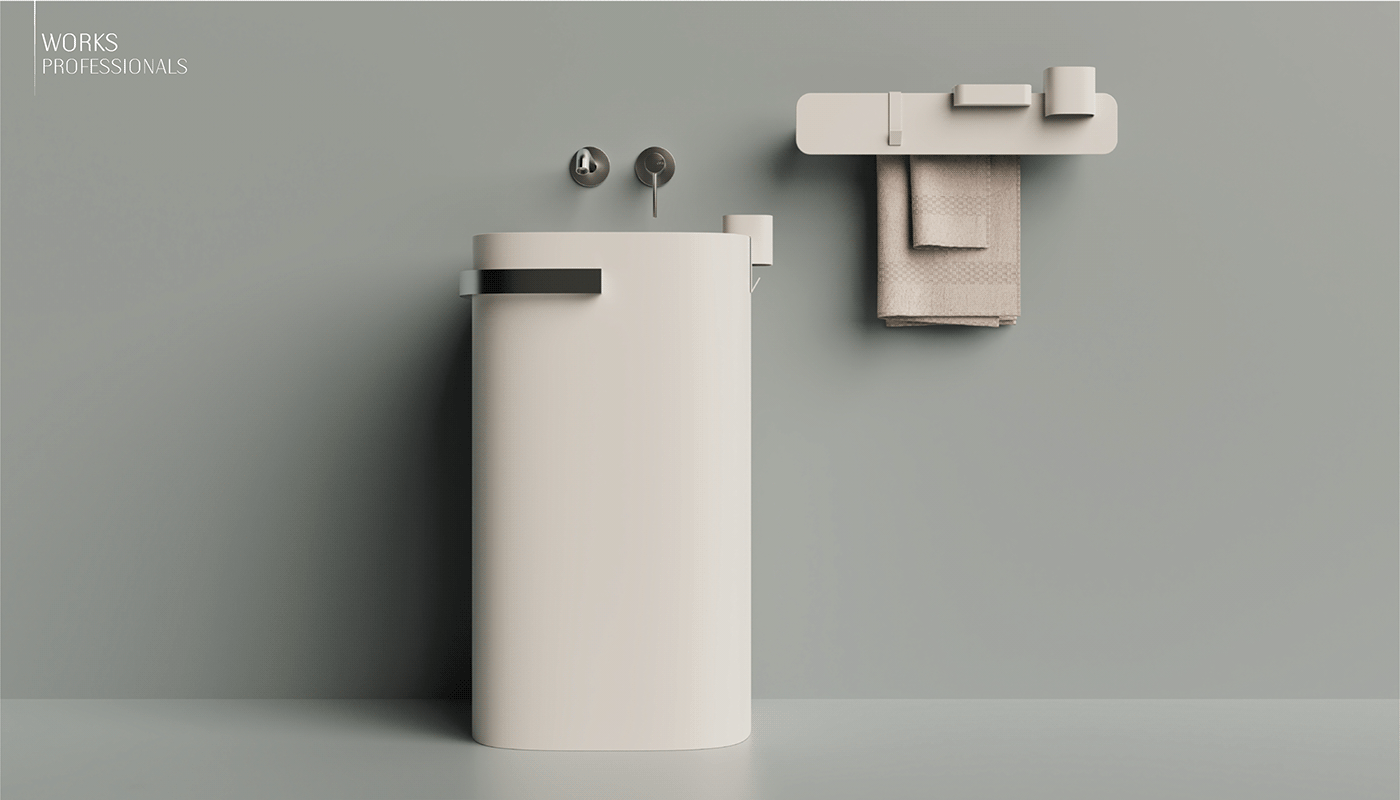 bathroom design design designer furniture design  industrial design  portfolio Portfolio Design product product design  Render