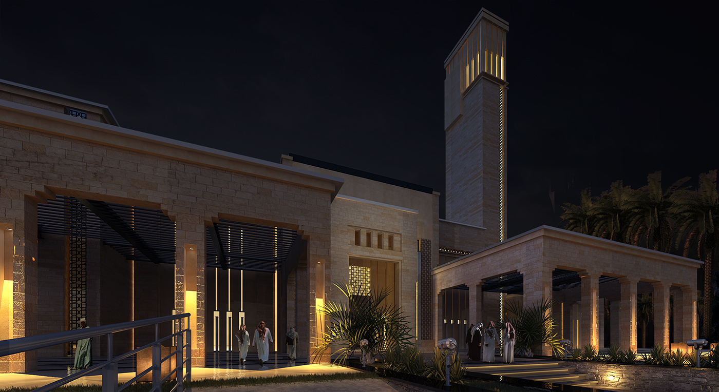 architecture exterior religious mosque north region KSA traditional architecture
