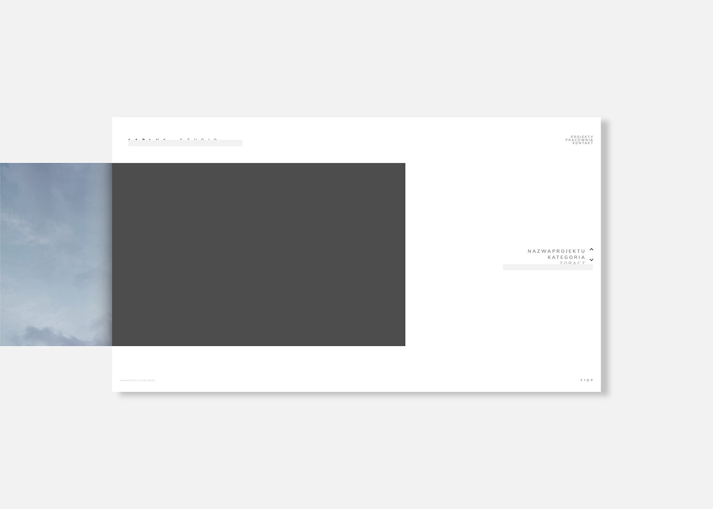 architect business card brand identity ux Web Design  Logotype UI minimal Web brand
