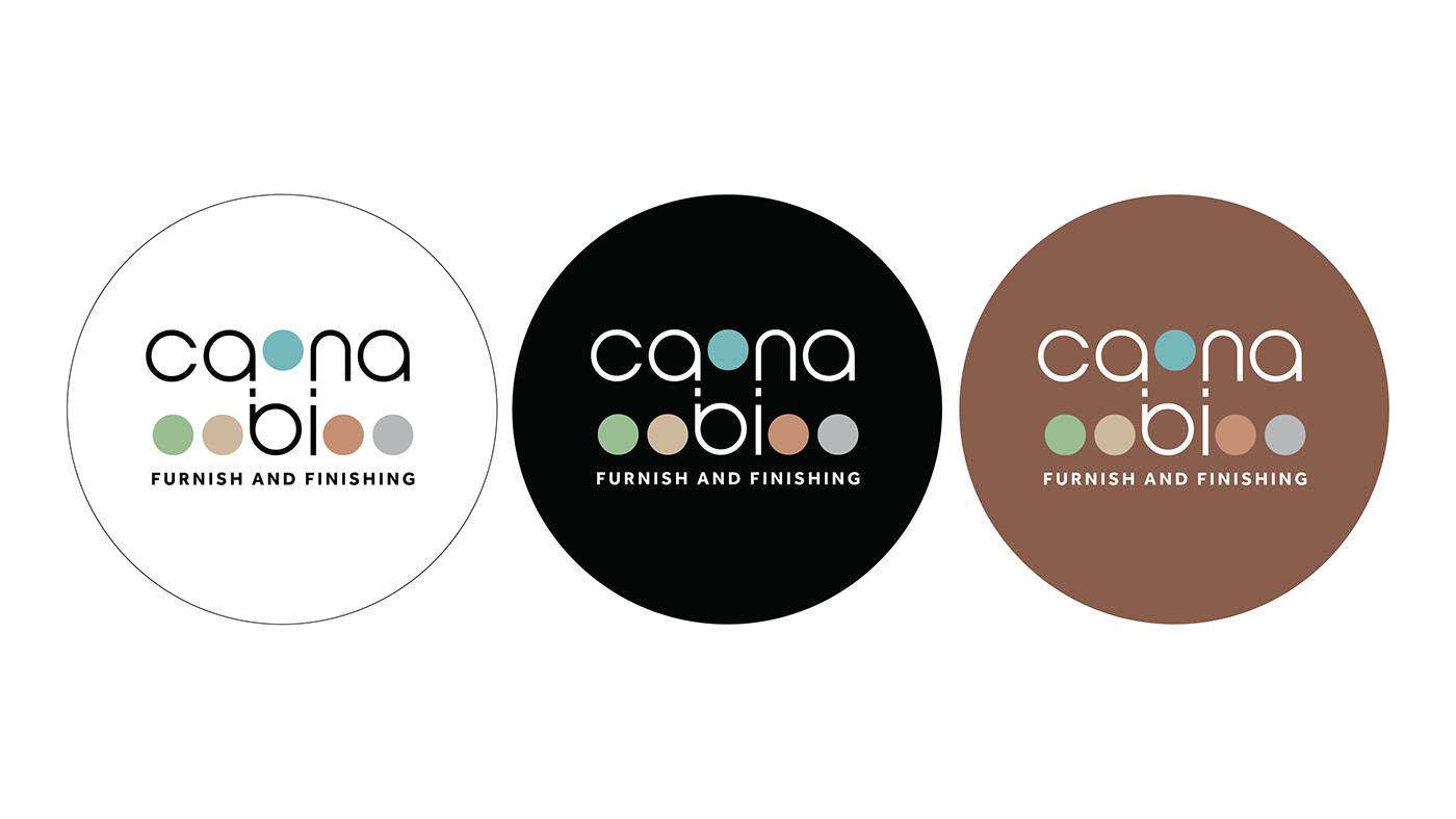 brand brand identity branding  finishing friendly FURNISHING graphic design  logo Logo Design social media