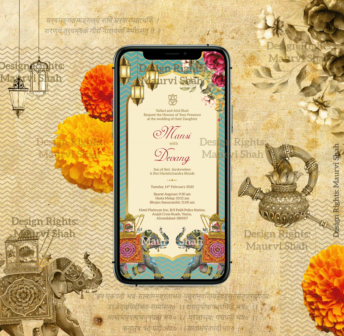 creative indian INDIAN WEDDING CARD Invitation marriage traditional wedding Wedding Card wedding invite WhatsApp