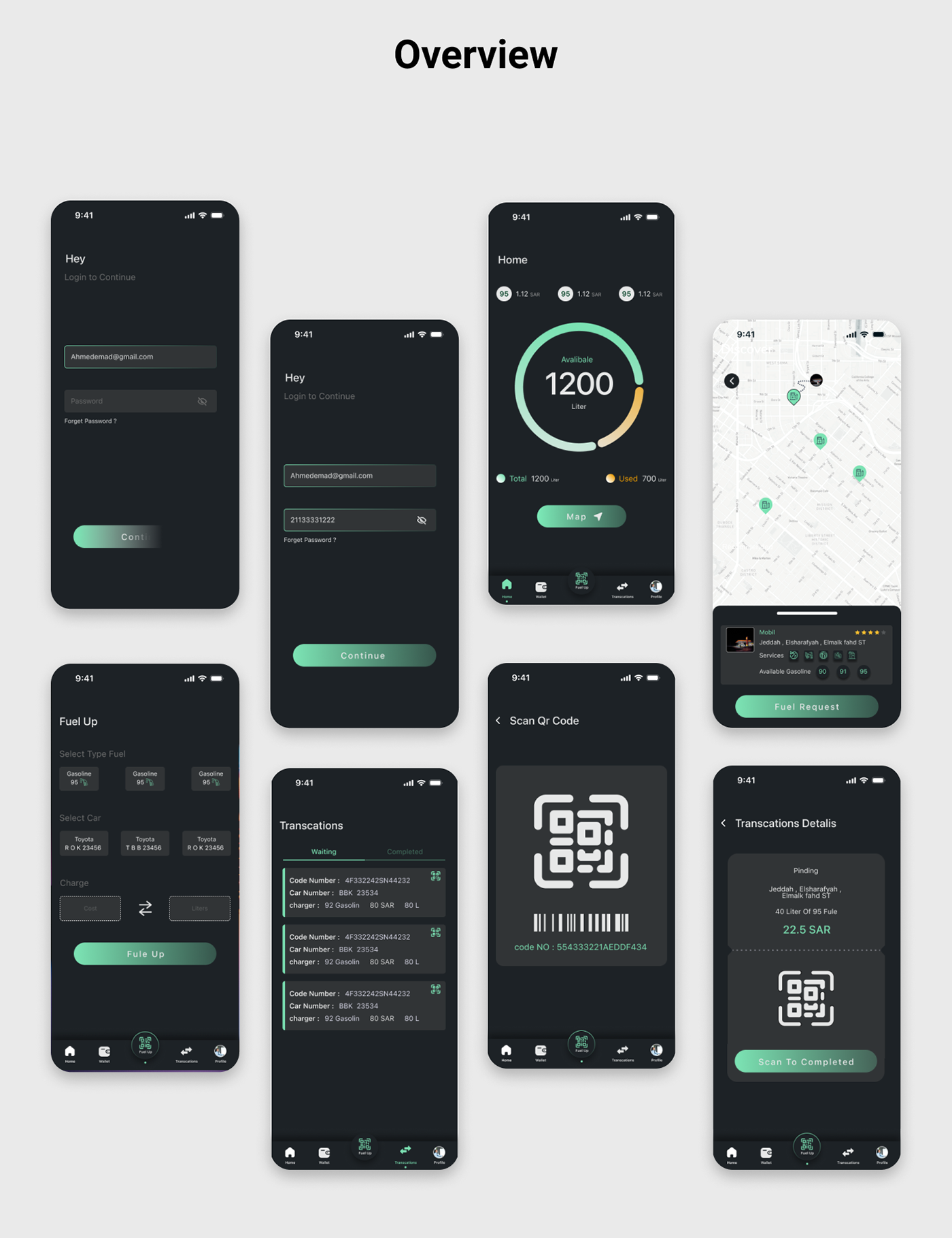 design UI/UX app design application