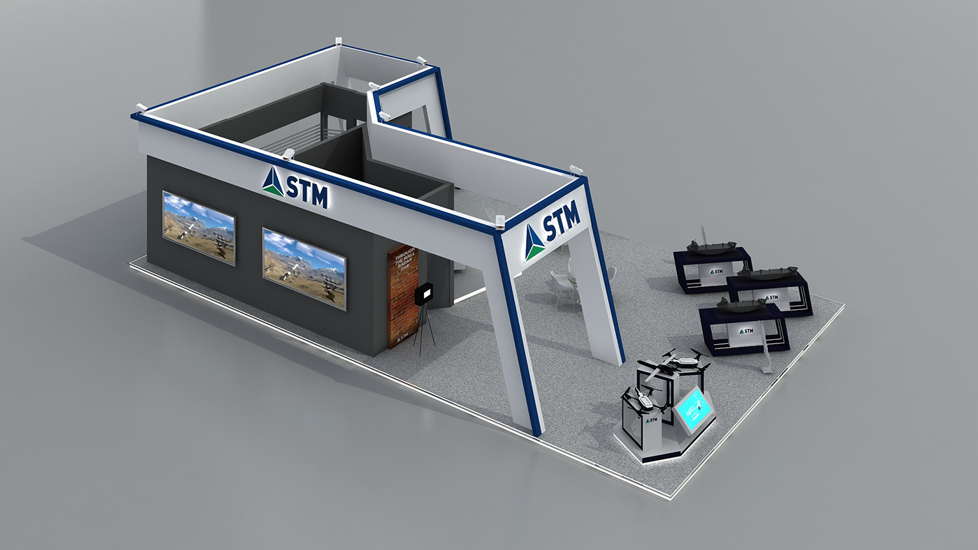 defense industry Display Event Exhibition  Fair Stand