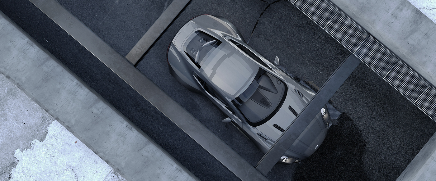 aston martin CGI 3D Alias corona renderer automotive   rendering