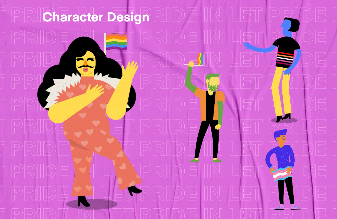 brand identity Character design  ILLUSTRATION  social media