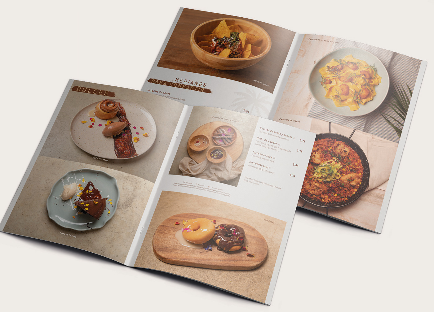 design diagramación Layout menu menudesign restaurant vegan